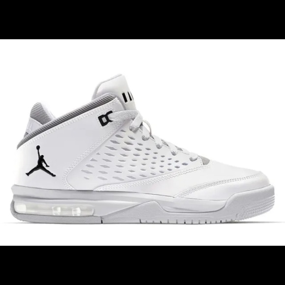 Nike Jordan Flight Origin 4 White/Black 921201-100 6.5Y Women's Size 8 - Picture 3 of 6